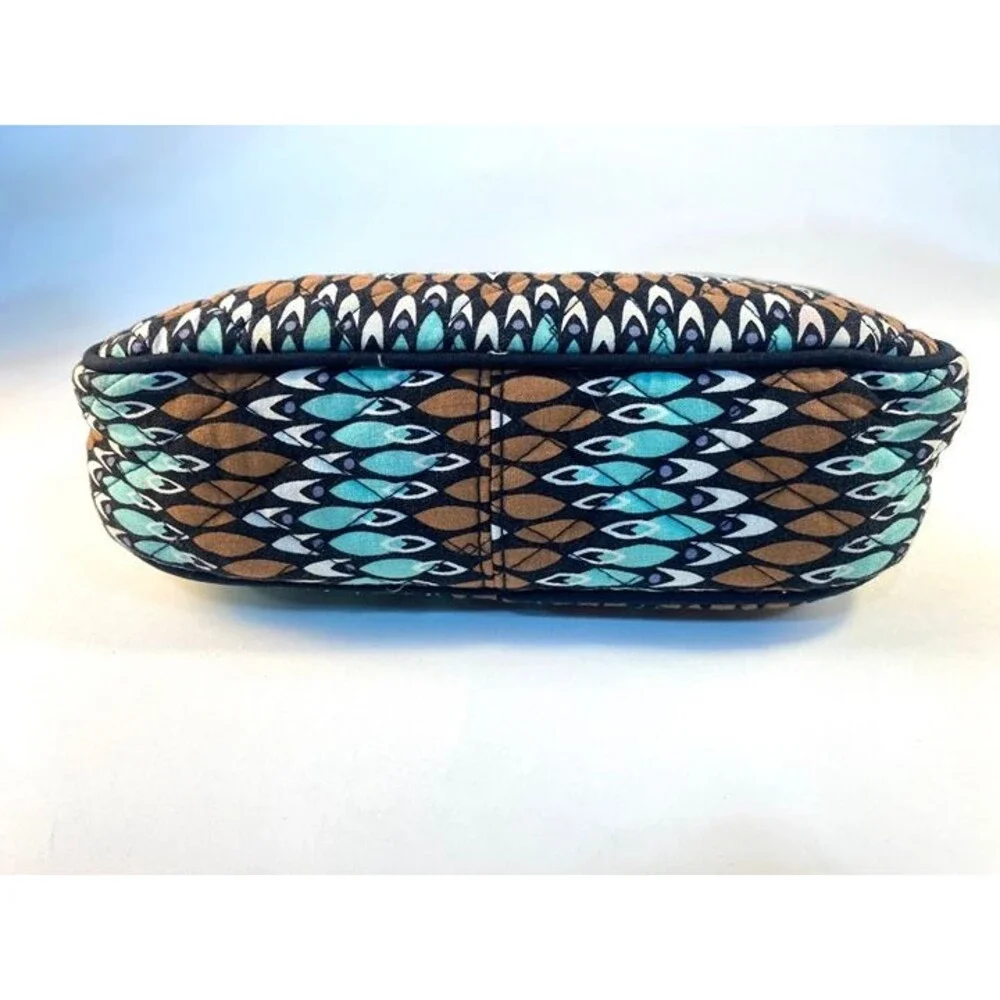 Vera Bradley RETIRED 2015 Sierra Stream Little Crossbody Handbag Shoulder Bag - Picture 7 of 11